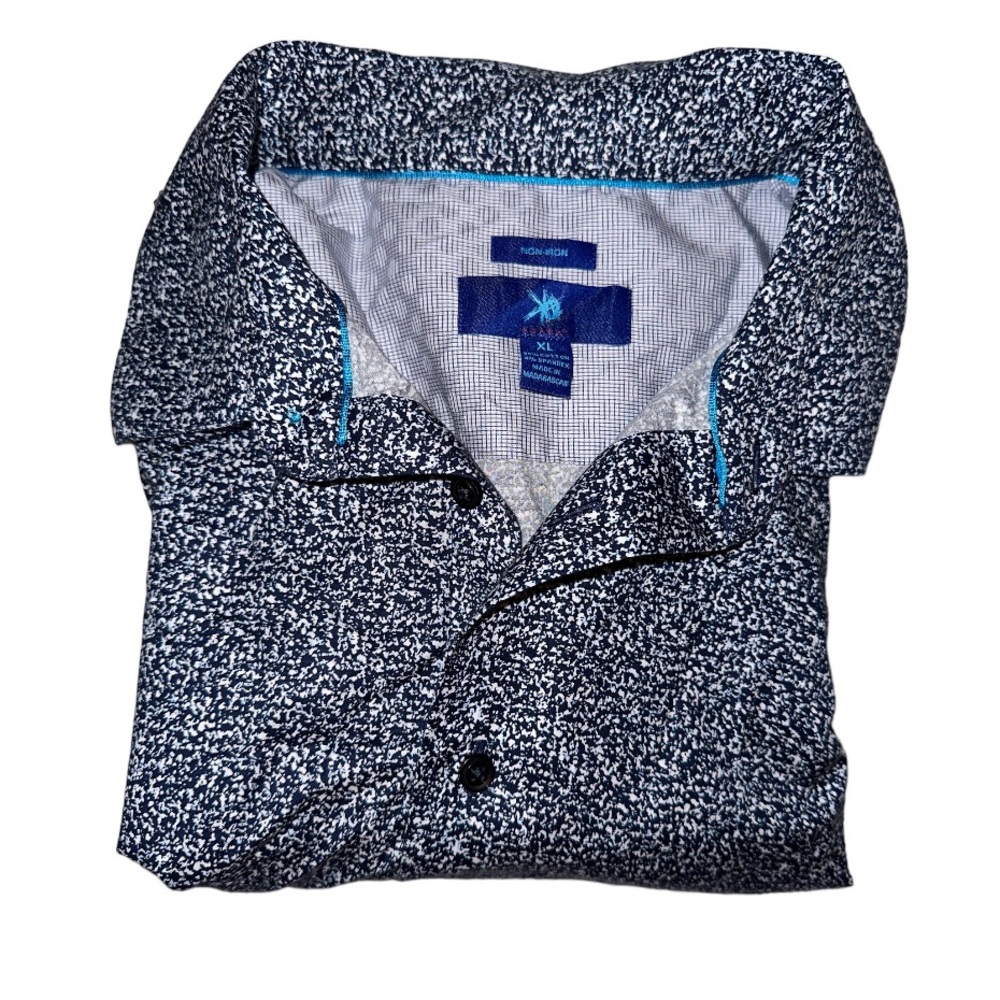 Egara Fit Sport shirt| Blue| Size XL